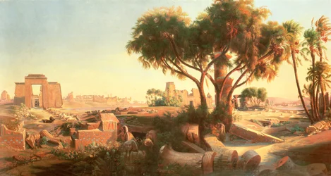 Ruines égyptiennes